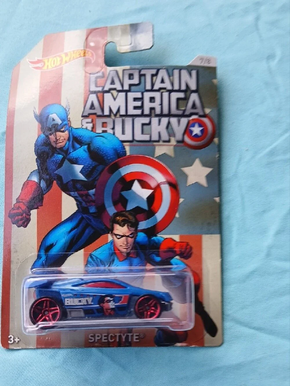 Hot Wheels Captain America Die-Cast Cars Set Of 8